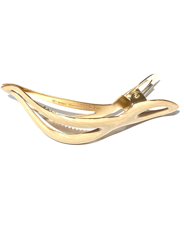 Mrs. President & Co - Power Hair clip M - Mother Pearl With Gold