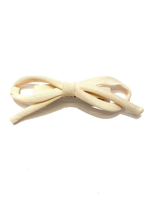 Nicole Pourchaire - Ripsschleife  - ivory - 89€